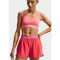 Nike Womens Training Pro 2 In 1 Shorts - Red