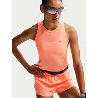 Nike Womens Running Breathe Tank Top - Orange