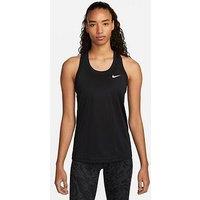 Nike Womens Training Dri-Fit Racerback Tank - Black/White
