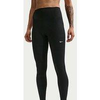 Nike Womens One Dri-Fit Training High Rise Tights - Black/White