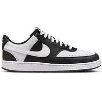 Nike Womens Court Vision Low Next Nature Trainers - Black