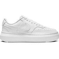 Nike Women'S Court Vision Alta Trainers - White