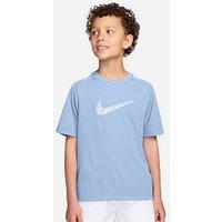 Nike Junior Boys Training Dri-Fit Short Sleeve Top - Blue