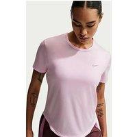Nike Womens Running Dri-Fit Short Sleeve Top - Pink