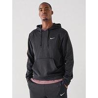 Nike Mens Training Dri-Fit Uv Flex Fleece Overhead Hoodie - Black
