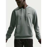 Nike Mens Training Dri-Fit Uv Flex Fleece Overhead Hoodie - Grey