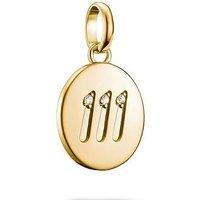 Thomas Sabo Charm Connect Angel Number Pendant With Stones