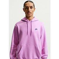 Nike Men'S Pullover Fleece Hoodie - Purple