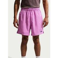 Nike Mens Club Flow Shorts - Purple