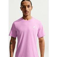 Nike Mens Sportswear Club T-Shirt - Pink