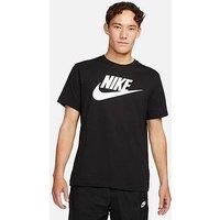 Nike Mens Sportswear Icon Futura T-Shirt - Black