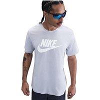 Nike Mens Sportswear Icon Futura T-Shirt - Grey