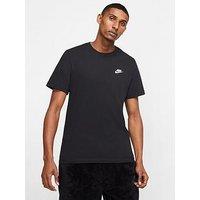 Nike Mens Sportswear Club T-Shirt - Black