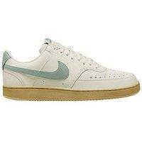 Nike Mens Court Vision Low Trainers - White
