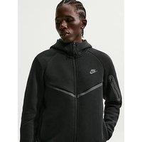 Nike Mens Tech Fleece Full Zip Windrunner Hoodie - Black