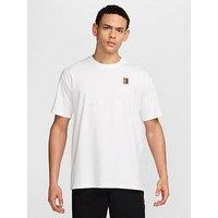 Nike Mens Tennis Short Sleeve 90 T-Shirt - White