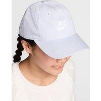 Nike Kids Club Futura Wash Cap - White