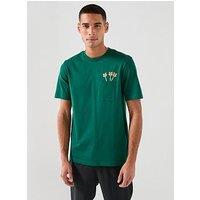 Adidas Sportswear Men'S Novelty Dart Graphic T-Shirt - Green