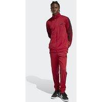 Adidas Sportswear Men'S 3 Stripes Tracksuit - Burgundy