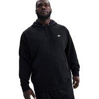Nike Mens Club Pullover Hoodie - Black