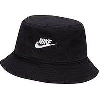 Nike Mens Apex Futura Washed Bucket Hat - Black