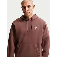 Nike Men'S Pullover Fleece Hoodie - Purple