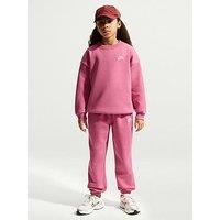 Nike Big Kids Sportswear Club Oversized Sweatshirt - Red