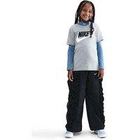 Nike Big Kids Sportswear Futura T-Shirt - Grey