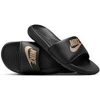 Nike Mens Victori One Slides - Black