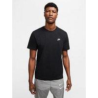 Nike Mens Club T- Shirt - Black