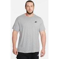 Nike Mens Sportswear Club T-Shirt - Grey