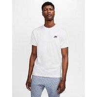 Nike Mens Sportswear Club T-Shirt - White