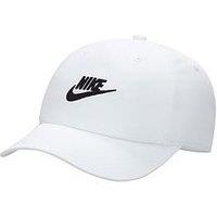 Nike Kids Club Futura Wash Cap - White