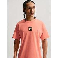 Nike Mens Sportswear Celebrate Future Loose T-Shirt - Orange