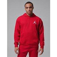 Jordan Nike Mens Jumpman Fleece Pullover Hoodie - Red