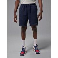 Jordan Nike Mens Jumpman Fleece Shorts - Blue