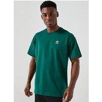 Adidas Originals Men'S Trefoil Essentials Oversized T-Shirt - Green