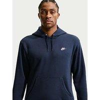 Nike Mens Club Pullover Hoodie - Blue