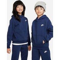 Nike Big Kids Sportswear Club Pullover Hoodie - Navy