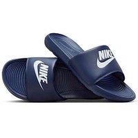 Nike Mens Victori One Slides - Blue