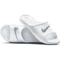 Nike Mens Victori One Slides - White