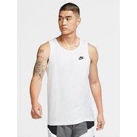 Nike Mens Sportswear Club Tank Top - White