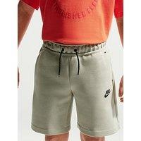 Nike Big Kids Tech Fleece Boys Shorts - Green