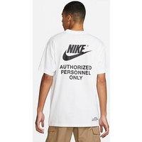 Nike Mens Sportswear Authorised Personnel T-Shirt - White
