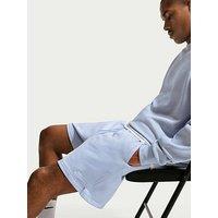 Nike Mens Club Flow French Terry Shorts - Blue