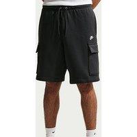 Nike Mens Club Cargo Shorts - Black