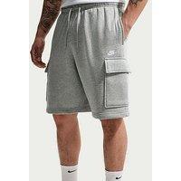 Nike Mens Club Cargo Shorts - Grey