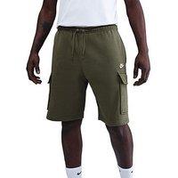 Nike Mens Club Cargo Shorts - Green
