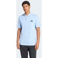 Adidas Sportswear Men'S Men Small Logo Pique Polo Shirt - Blue