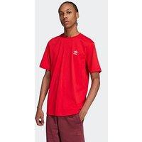 Adidas Originals Men'S Trefoil Essentials Tee - Red